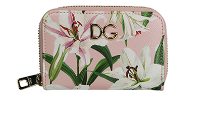 Dolce & Gabbana Floral Zip Wallet, front view